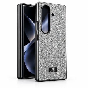 Glitter Case The One Luxury Sams Z Fold 6 / сив /